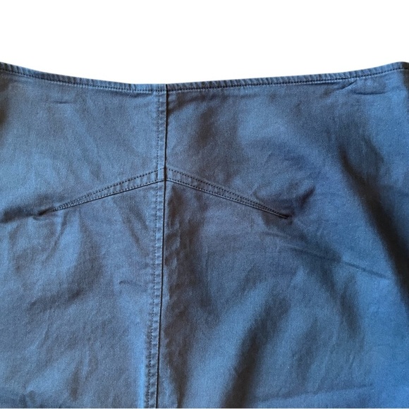 Vintage Olsen Europe Black Knee-Length A-Line Casual Skirt Size 10 - Picture 9 of 12